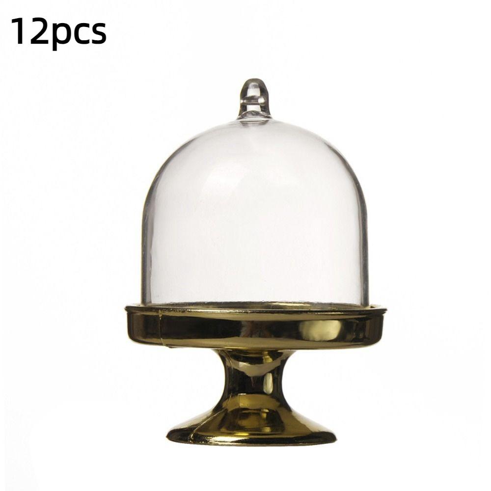 12 шт. держатель для десерта в форме чашки, мини-коробка для конфет, украшение для кекса, подставка для свадьбы