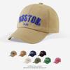 Letter Embroidery Childen's Baseball Cap Anti-UV Sun Visor Hat Simple Kids Peaked Caps Boys Girls