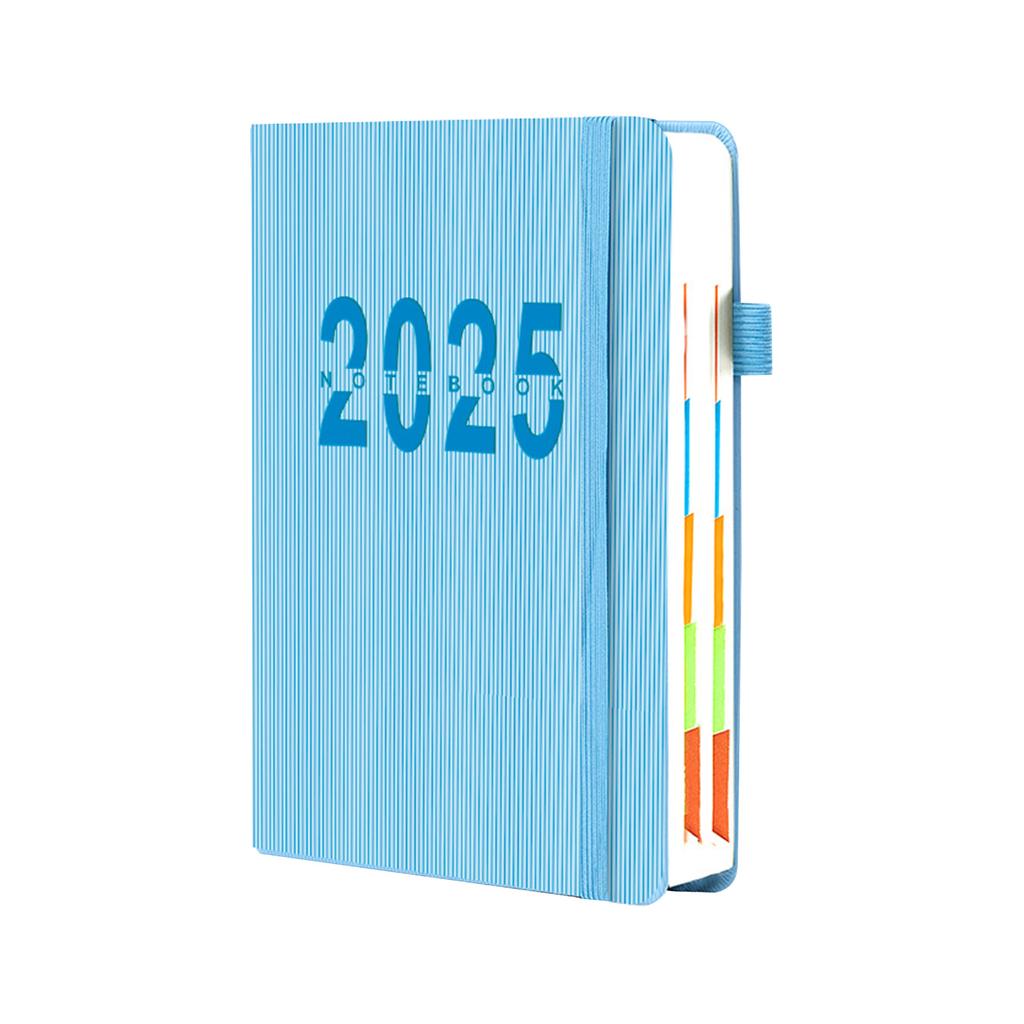 Планировщик 2025 года — еженедельный и ежемесячный планировщик, 2 календаря-планировщика в твердом переплете на 2025 год