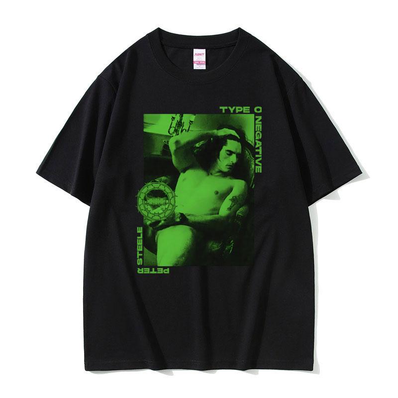 Модная футболка с изображением рок-группы Type O Negative "Подвешенная в сумерках" Мужская Женская Летняя Повседневная Футболка Мужская Винтажные Топы Футболки