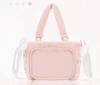 Плюшевая сумка-тоут через плечо Ita Original Bolsos De Mujer Прозрачный Tote Sac Femme Студенческие сумки с лентой для женщин Большая вместимость Bolso