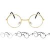 Decorative Glasses Girl Boy Small Round Glasses Children's Flat Mirror Clothing Accesories Retro