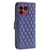 Diamond Lattice Pattern Wallet Flip Vegan Leather Phone Case Shockproof Card Slot Protective Cover For Sony Xperia 1 VIII