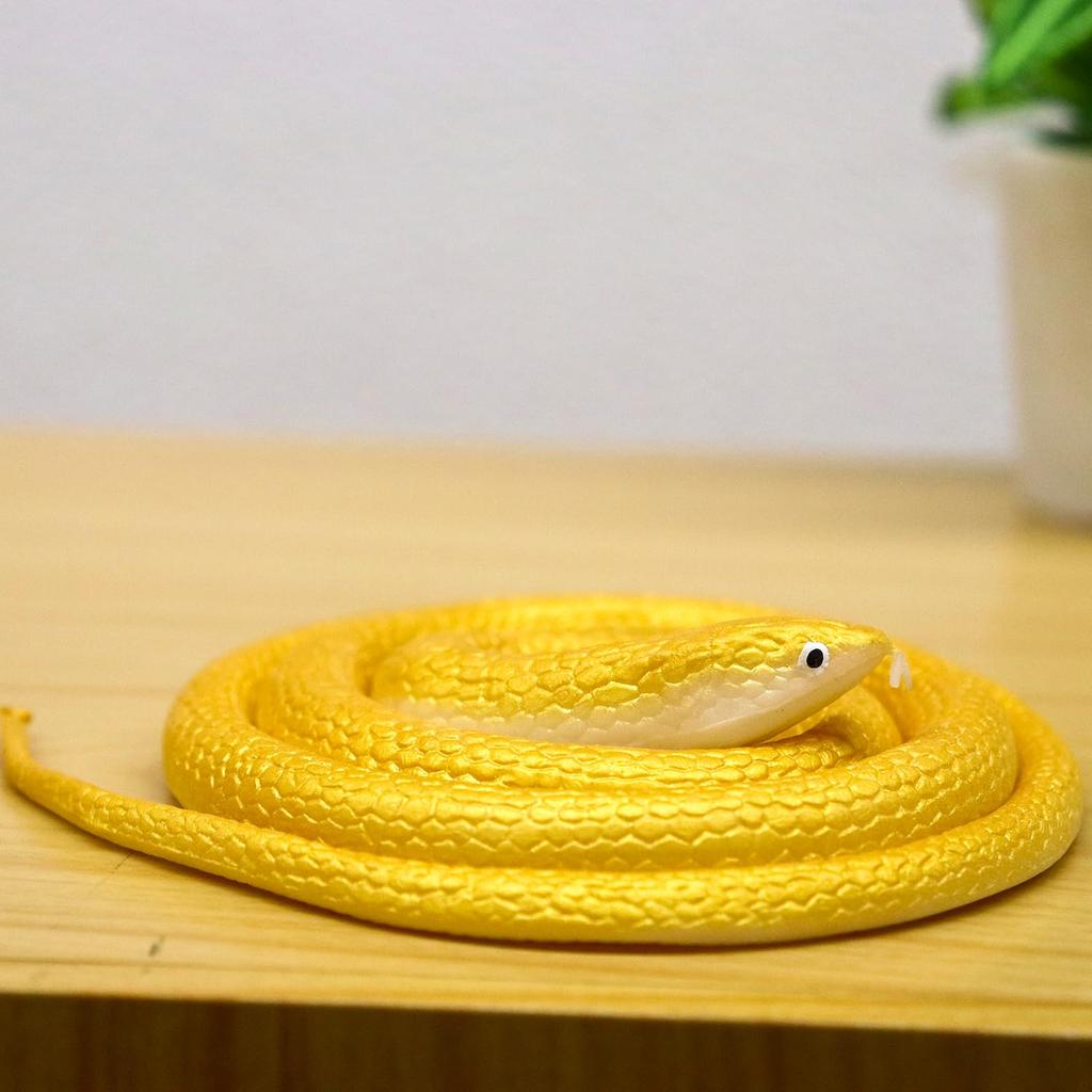 Castle Enterprises Good Luck Golden Snakes, Set of 10 [Japanese Souvenirs, Festivals, Events, Children's Parties, Street Stalls, and Fairs]