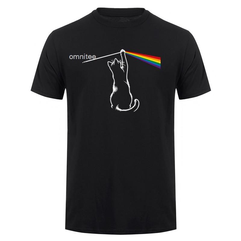New Summer Physics Cat Graphic T Shirt What Cats Really Think Cat Unisex Short Sleeve Streetwear Tops HJ076