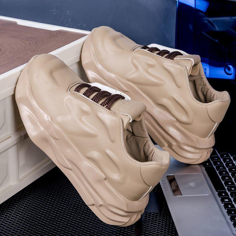 2024 весенние новые сотни пар поп-ботинок, мужские кроссовки на толстой подошве, повседневная обувь, мужская обувь, модная трендовая обувь