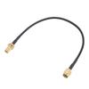 SMA Male to SMA Female Cable RG174 Коаксиальный антенный удлинитель с низкими потерями 15 см Позолоченная латунь