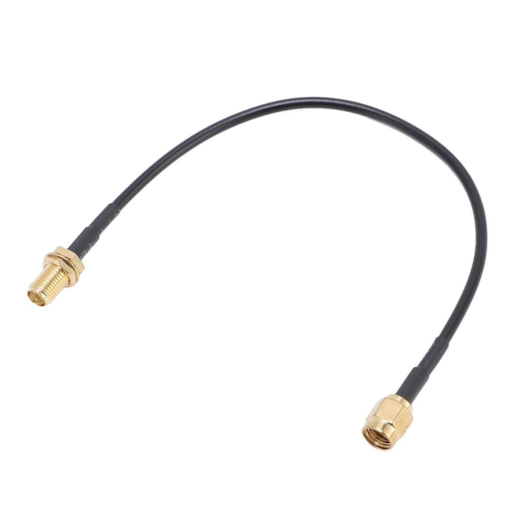 SMA Male to SMA Female Cable RG174 Коаксиальный антенный удлинитель с низкими потерями 15 см Позолоченная латунь