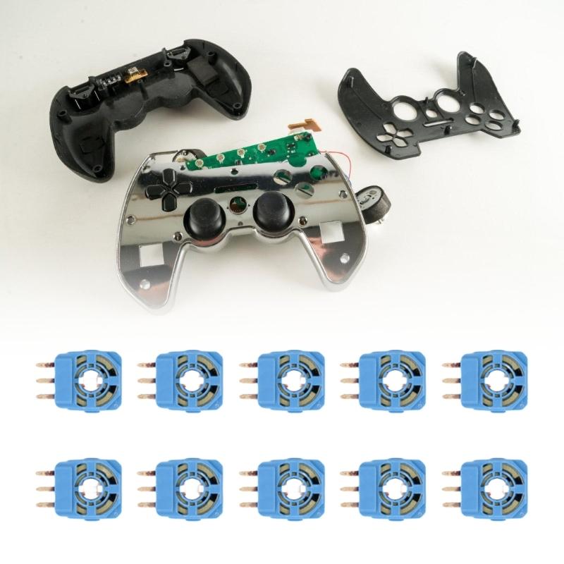 Joysticks Wireless Controller Drift Damaged Joystick Replacement 3D Analog Thumb Stick Module with Screwdriver