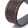 Retro Western Cowboy Men's PU Leather Belt Luxury Design Trendy Brand Ox Head Waistband Jeans Pants Belt