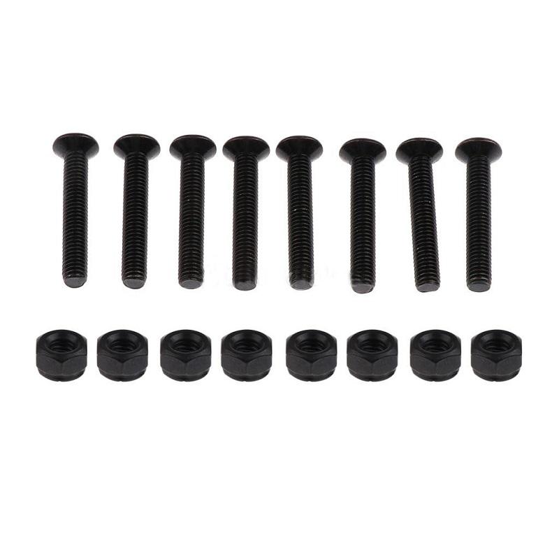 1Set Skateboard Riser Pad 3mm PU Rubber Gasket with 29mm Bolts Longboard Deck Shock Absorption Truck Bracket