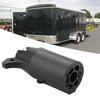 7 Way To 4 Way Flat Blade Trailer Towbar Towing Socket Plug Adapter Connector 12V US Plug