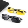 Men Night Vision Glasses For Driving Yellow Glasses Pc Frame Sunglasses Outdoor Glasses To Handle At Night Anti Glare Gafas