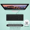 Комплект BOW: Проводная USB-клавиатура и беспроводная мышь Chocolate для дома или офиса