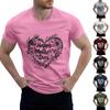 Men's Stand Collar Short Sleeve Shirt Loose Leisure Holiday Shirt Man
