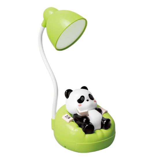 Светодиодная настольная лампа Panda Night Light с ящиком для чтения, регулируемая яркость, перезаряжаемая настольная лампа Panda для детской комнаты, спальни