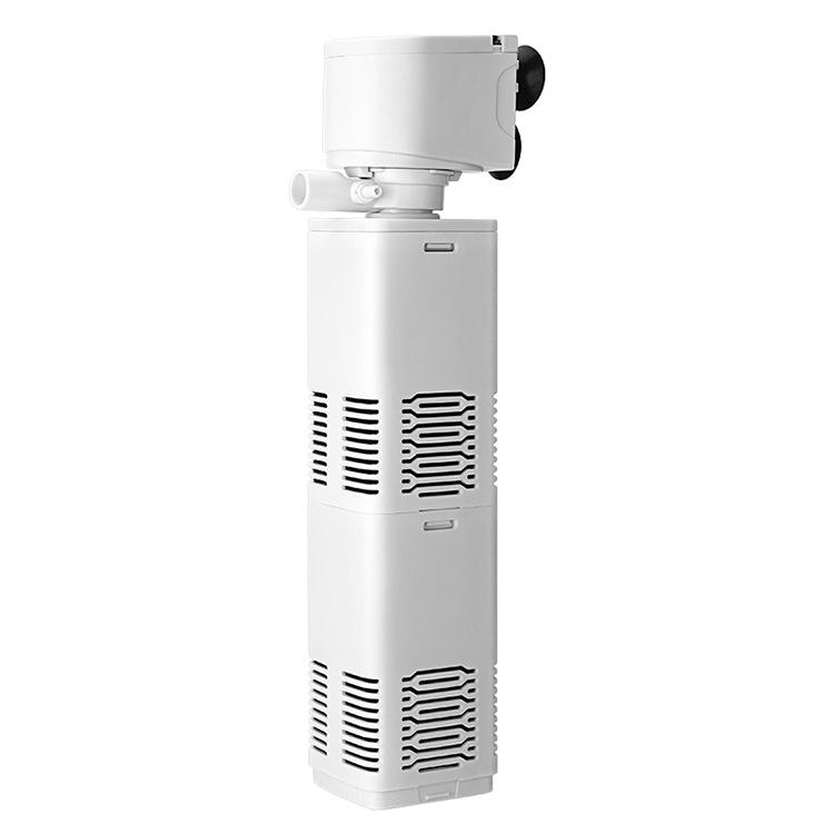 Аквариумный фильтр-насос 3-в-1: Бесшумная циркуляция воды в аквариуме и система подачи кислорода