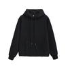 Womens Cozy Hooded Sweatshirt Wide-Leg Pants Set 2025 Winter Casual Outfit Loose Fit Cotton Blend
