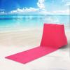Outdoor Camping Pillow Triangular Cushion PVC Flocking Inflatable Pillow Portable Folding Summer Beach Lying Pillow Outdoor Travel Equipment