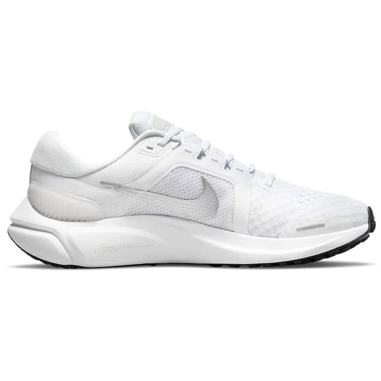 Nike Air Zoom Vomero 16 Женские кроссовки White Metallic Silver Pure-Platinum Black DA7698-100