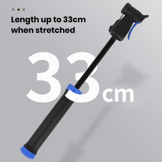 Mini Bicycle Pump 80PSI High Pressure Universal Compact Size Portable Widely Used Bike Tire Inflator Handheld Air Pump