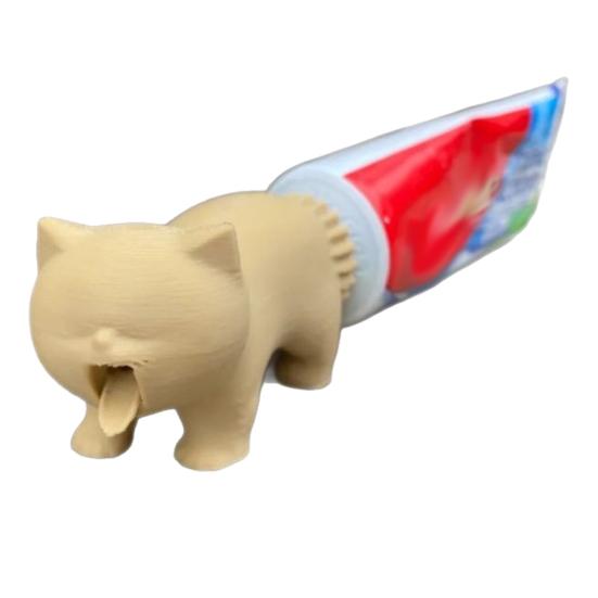 Насадка для зубной пасты для кошек, рвота, колпачок для зубной пасты для кошек, выдавливатель зубной пасты, дозатор зубной пасты в форме кошки для декора ванной комнаты