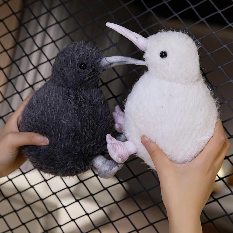 Kiwi Bird Doll Puzzle Simulation Python Snake Plush Toy Stuffed Soft Animal Snake Hand Puppet Plushie Dolls Children Funny Gift