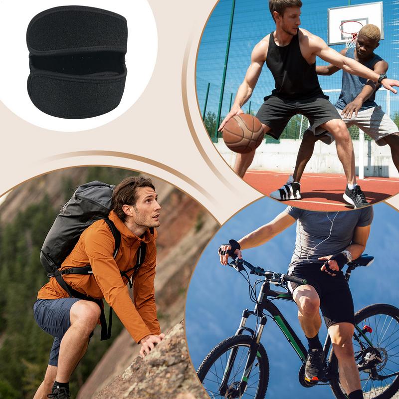 Knee Strap Patella Tendon Support Sports Knee Relief Band Adjustable Patella Support Band for Basketball Gym Workout Cycling