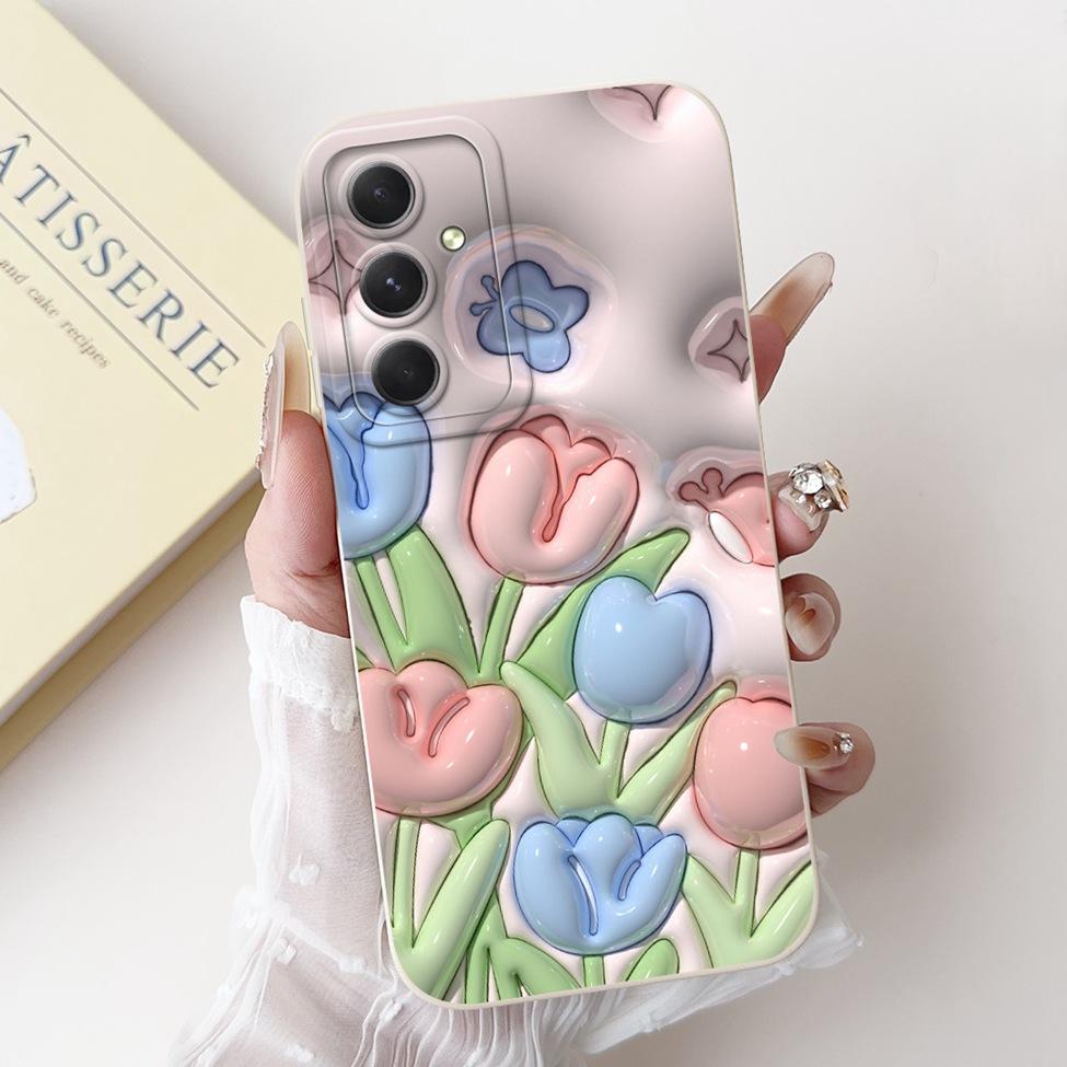 Для Samsung S23 FE S 23 Plus Ultra Чехол Милый Кот Роскошный Забавный Девушка Силиконовый Чехол для Телефона Для Samsung S23 Ultra Funda Coque Capa