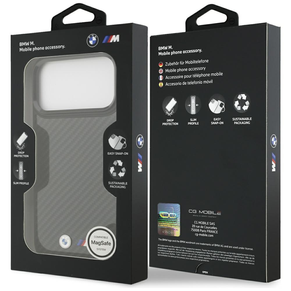 BMW M Kevlar Matt MagSafe Case for iPhone 17 Pro Max Black