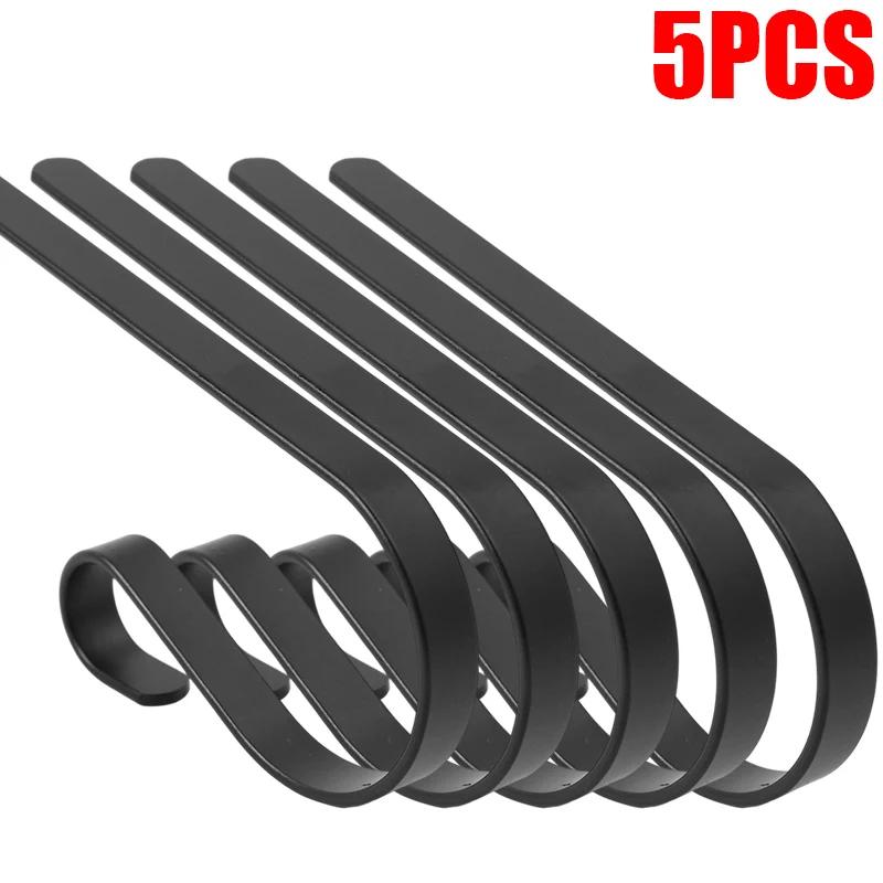 Metal Iron Christmas Stocking Holders Adjustable Mantle Hooks for Fireplace Hanging Pendent Garland Stockings Hanger Party Decor