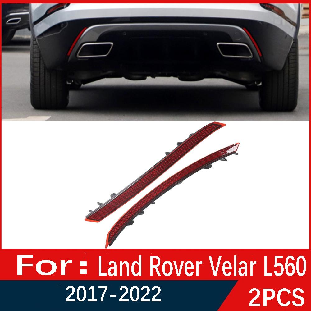 For Land Rover Range Rover Velar L560 2017 2018-2022 Car Rear Bumper Reflector Warning Strip Signal Light Parking Brake