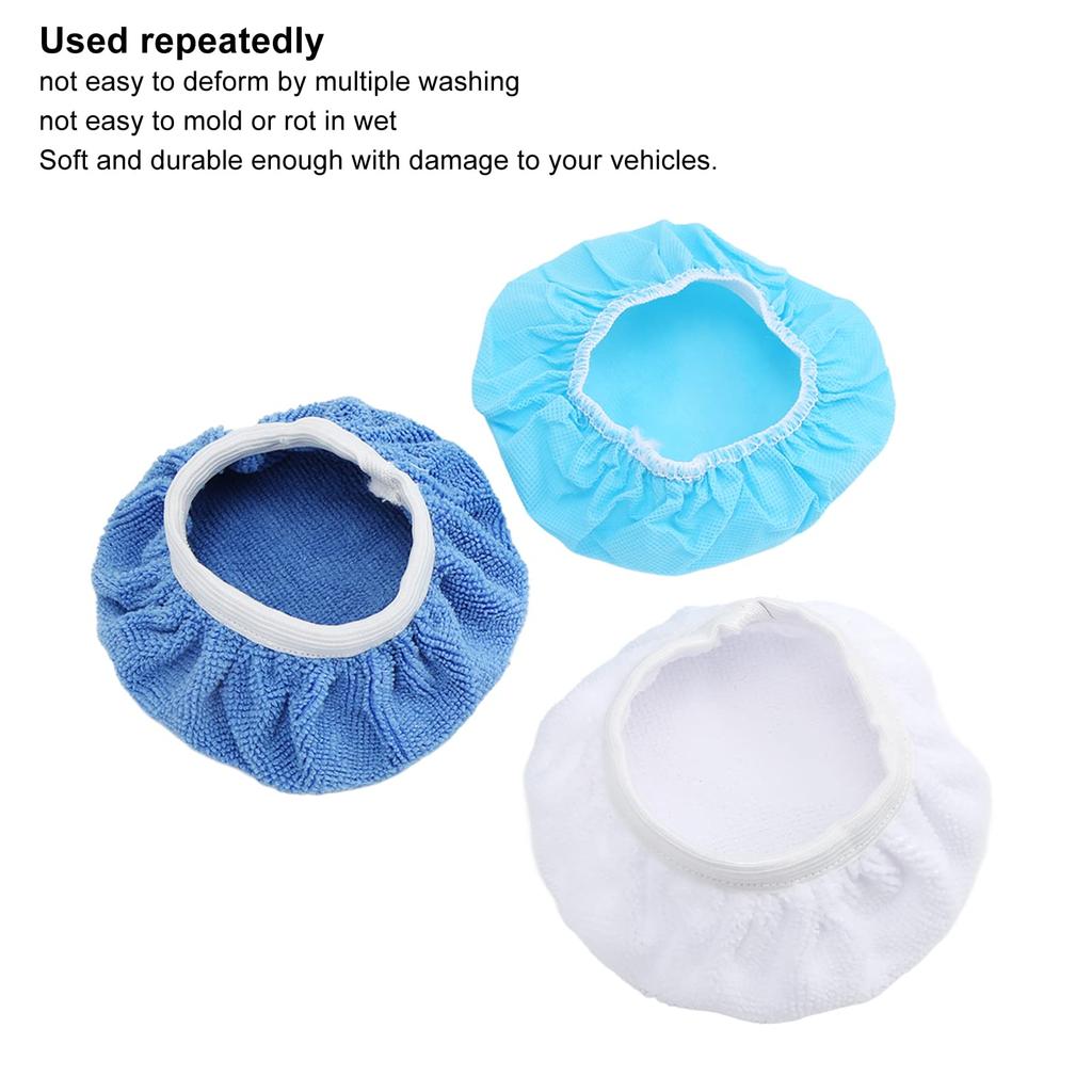 Набор полировальных насадок 6 дюймов / 150 мм, 24 шт., чехол для полировальной машины, полировальный пад