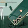 Coque de Protection - BOOLING - Samsung Galaxy A07 - Silicone Motif Cœur Slim Vert Nuit - 2 Vitres