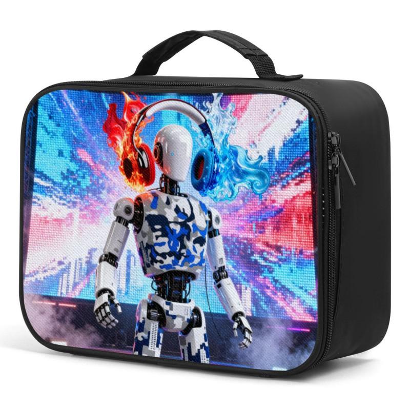 Kids Insulated Lunch Bag Single Shoulder Tote School Picnic Outdoor Travel Lightweight Portable Cooler