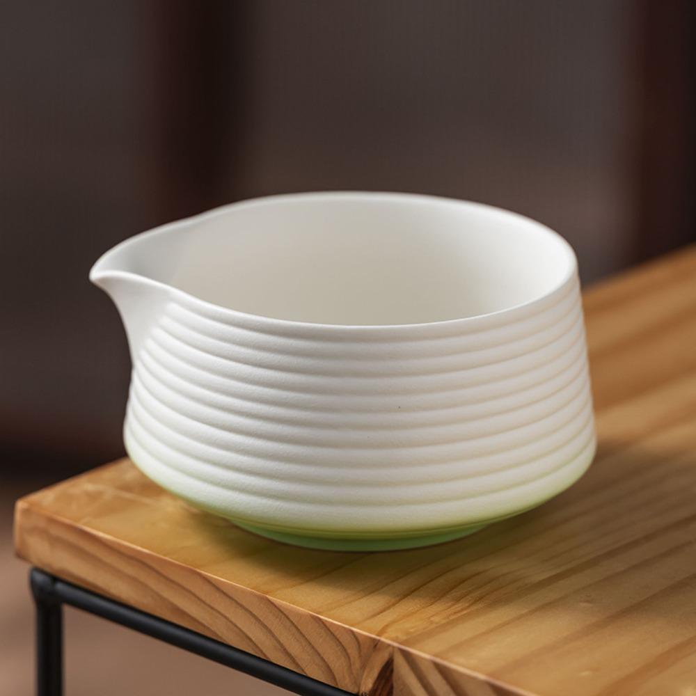 Gradient Color Matcha Bowl Ceramic Japanese Tea Cup New Matcha Whisk Holder Tea Lovers