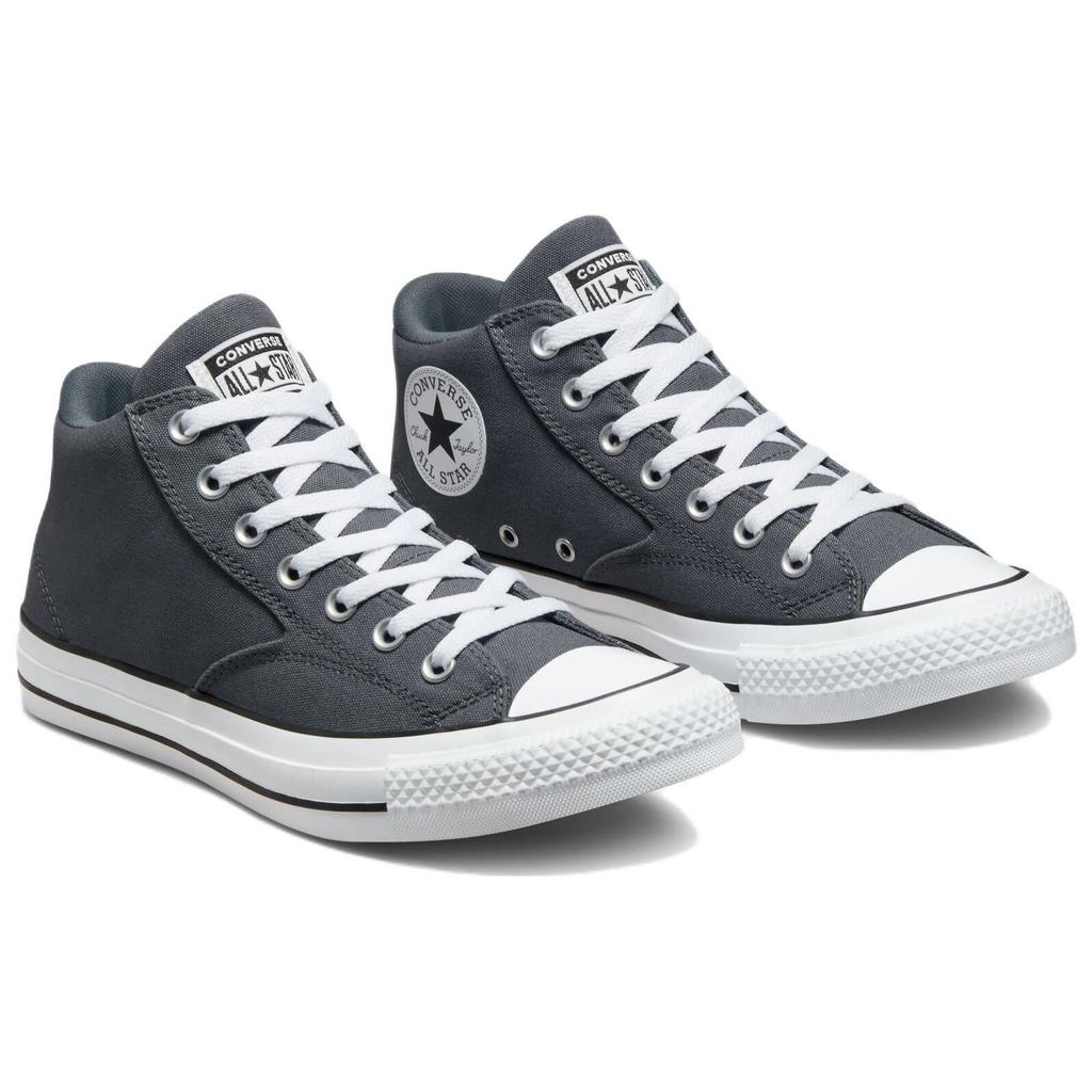 Converse Chuck Taylor All Star Malden Street Comfortable Versatile Mid-Top Canvas Shoes Unisex Sneakers Gray A01460C