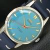 ВИНТАЖНЫЕ ИНДИЙСКИЕ МУЖСКИЕ ЧАСЫ HMT SONA С РУЧНЫМ ЗАВОДОМ, ЦВЕТ ЦИФЕРБЛАТА НЕБЕСНО-ГОЛУБОЙ a444066-1
