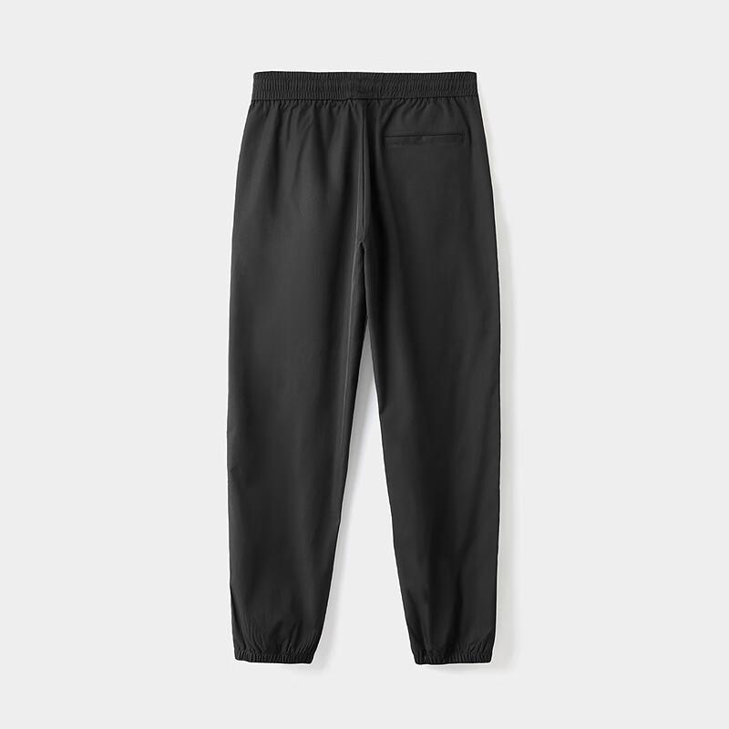 HLA Black Whale Men's Drawstring Jogger Pants