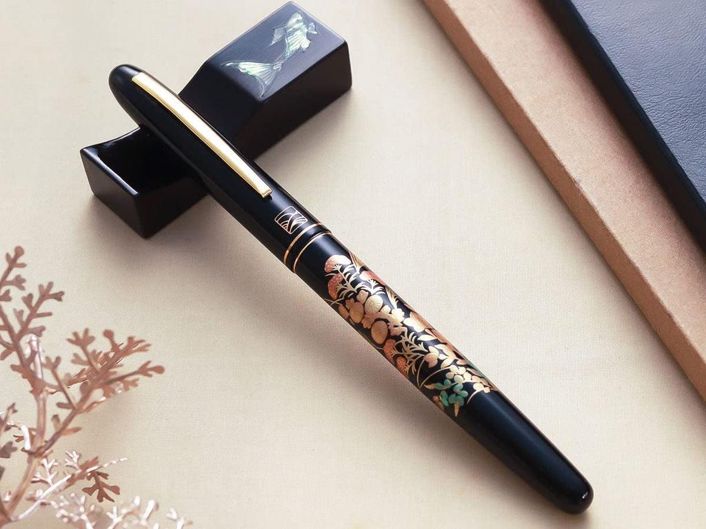 Перьевая ручка WANCHER Kuretake Modern Makie Autumn Breath Перьевая ручка WANCHER Limited Edition [Ручка Wancher] (М Средний)