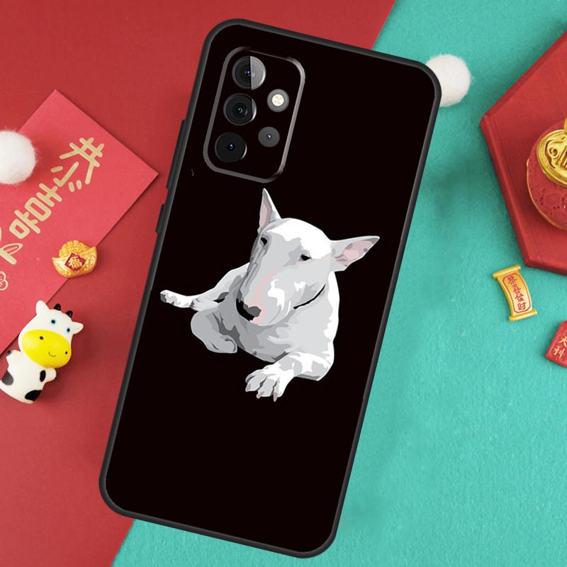 Чехол для собаки Английский бультерьер для Samsung Galaxy A56 A36 A26 A16 A06 A13 A33 A53 A15 A35 A55 A34 A54 A12 A32 A52 A17