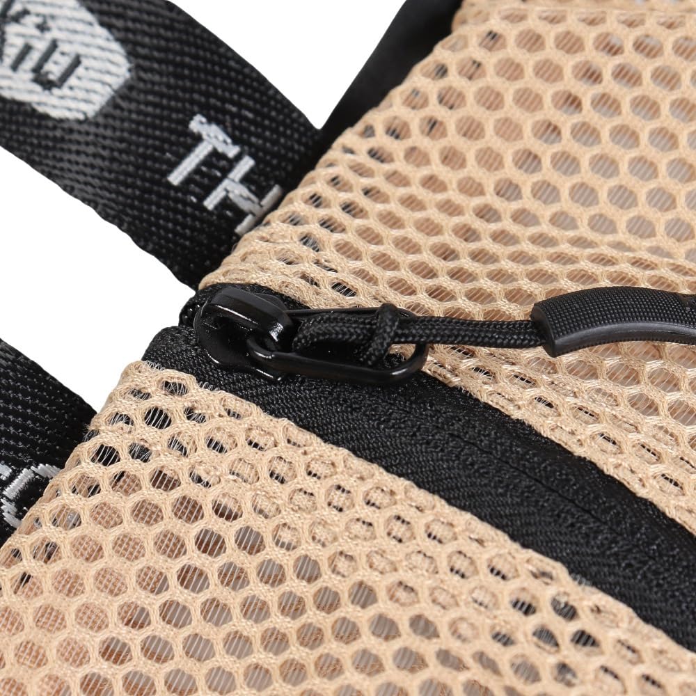 KiU Packable Pouch Unisex Mesh Travel Laundry Storage Perfect for Business Trips and Bright Tiger Set, Pouch, Pouch, Pouch, Lightweight, Washable,