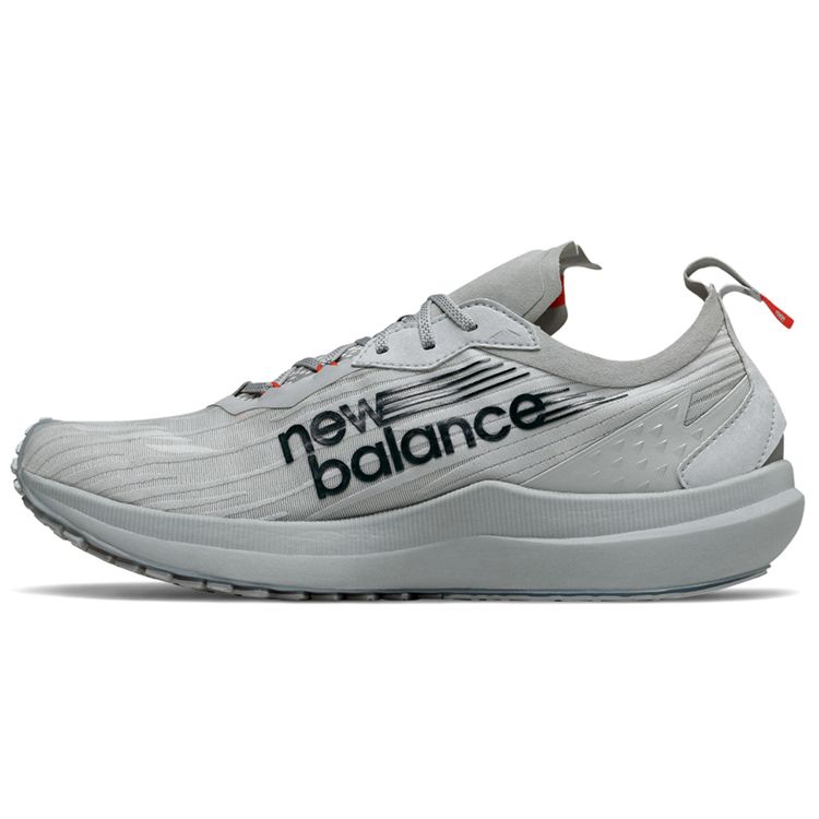 New Balance Мужские кроссовки FuelCell Серый Красный Низкие Повседневные Беговые Удобные Универсальные С Амортизацией MSPDRGR