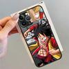 Чехол для Apple iPhone 16 Pro 7 8 SE 6s 16e 13 Pro 11 Pro Max 14 XR XS X 12 Mini 15 Pro Max SE Мягкий чехол Аниме O-One Piece