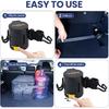 Cargo Straps For Car Trunk – Self-Retracting Tie-Down Straps – 2-Point Ratchet Tie-Down Straps With Hooks – Heavy-Duty Car Straps For Cargo