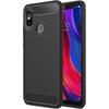 Чехол - Xiaomi - Mi 8 - Карбоновое волокно - ТПУ - Противоударная защита
