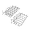Silver Sausage Mold 304 Stainless Steel Sausage Baking Mold Durable Hot Dog Mold  Multi-Purpose