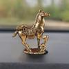 Brass Horse Figurines Chinese  Year Zodiac Horse Ornament Feng Shui Lucky Statue Home Office Desktop Decoration Crafts