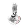 2023 New Mother And Daughter Fasion Bead Fit Original Fasions Charms Silver 925 Bracelet Necklace Diy Trinket Jewelry