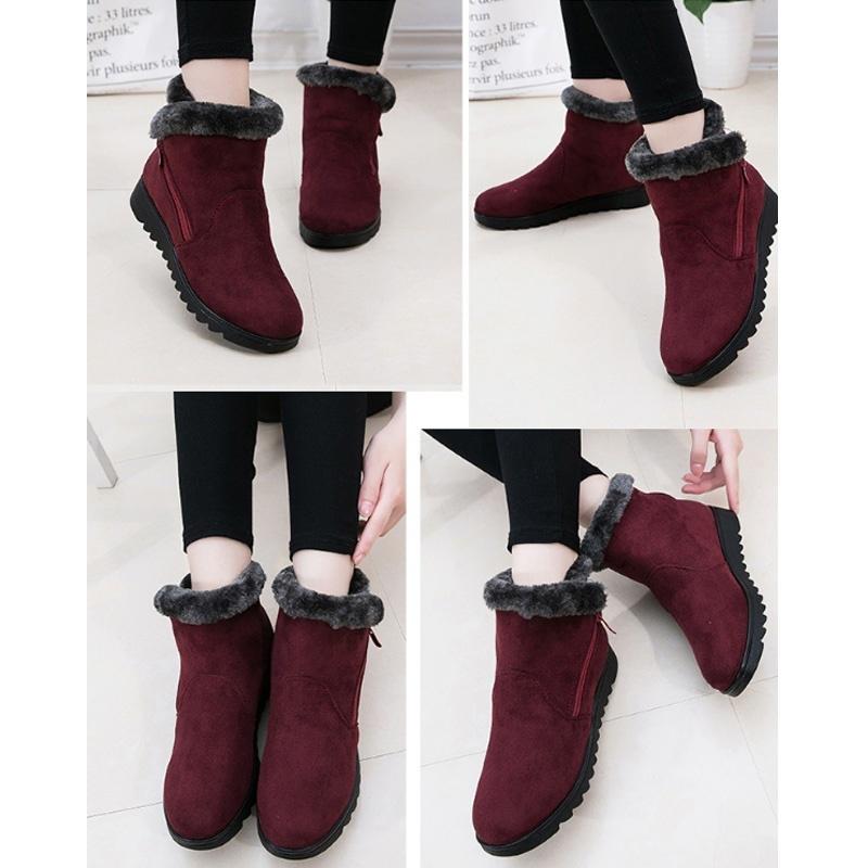 Женские водонепроницаемые утеплённые ботинки